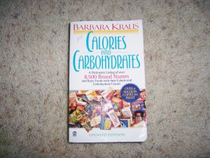 Calories & Carbs Book 8,500 Recipes Basic Foods BNK1081