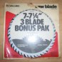 3 Pack  7"  7 1/4" Saw Blades  BNK1138