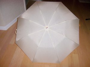 Umbrella Reg Size Creame W Sleeve For Storage BNK1151