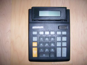 Accumark Hand Held Calculator  BNK1167