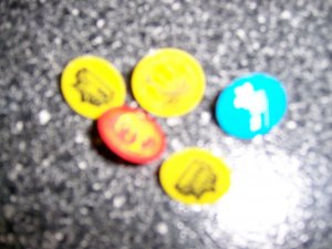 Assorted Markers Set Of Five  Brand New BNK1245