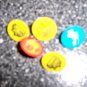 Assorted Markers Set Of Five  Brand New BNK1245