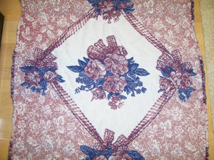 Throw Blanket Floral Reversable Brand New BNK1256