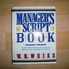 Manager's Script Shape Up Employes Book  BNK1287