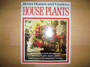 House Plants Better Homes & Gardens Book  BNK1320