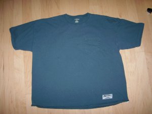 Men's T SHirt Black w Top Pocket  XXLTall  BNK1335