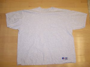 Men's Short Sleeve Light Grey XXL Tall  T Shirt  BNK1337