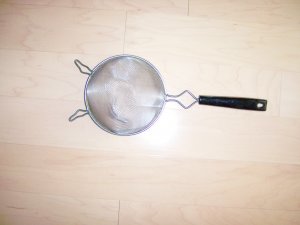Stainless Steel Strainer 5" W Handle & Pot Slot BNK1339
