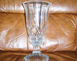 Crystal 2 Part Vase BNK1346