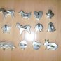 Set Of Twelve Cookie Cutters  BNK1351