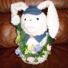 Egg Shaped White Easter Decoration  BNK1359