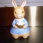 Standing Bunny With Basket Of Eggs BNK1367