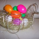 Wire Hen W Hollow Eggs  BNK1373