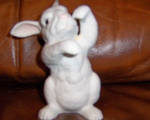 White Standing Bunny  BNK1378