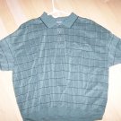 Men's polo Shirt XXL Greay Checked BNK1379