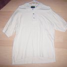 Men's Golf Shirt XXL Tall By Dockers Tan   BNK1401