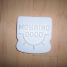 Stencil Good Morning w Magnet  BNK1430