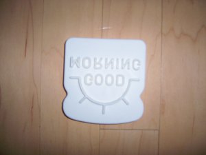 Stencil Good Morning w Magnet  BNK1430