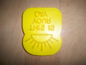 Is This Your Day Stencil W Magnet BNK1431