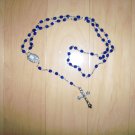 Rosary Navy Crystal Beads  BNK1453