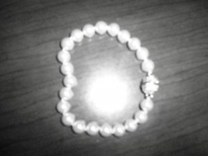 Pearl Saltwater Bracelet Magnetic Closure  BNK1467