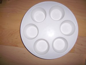 MicroWave Six Partion Dish By Tara Products USA  BNK1472
