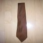 Tie Redish Brown W Black Stripes By Wm M Frazin USA BNK1483