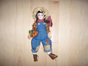 Girl Cowboy Straw Doll  BNK1522