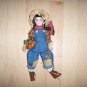 Girl Cowboy Straw Doll  BNK1522