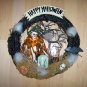 Happy Halloween Wreath  BNK1535