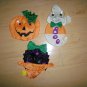 Ghost Pumpkin And Black Cat Window Hangings BNK1542