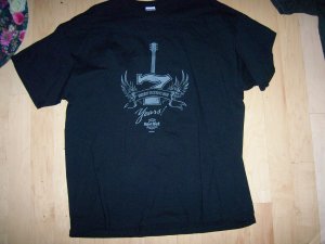 Hard Rock Casinos Shirt  2XL Black  BNK1549