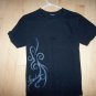Hard Rock Shirt Black W Scoll On Side Medium BNK1554