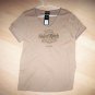 Hard Rock Shirt Brown V Neck XLarge BNK1557