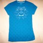 Hard Rock Shirt Blue Rock Couture Medium BNK1559