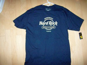 Hard Rock Shirt Black Gold Logo XL BNK1568