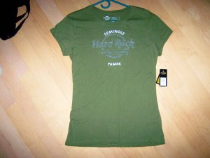 Hard Rock Green Shirt XL  BNK1569