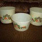 Set Of Three Musroom Design Decorated Bowls BNK1593