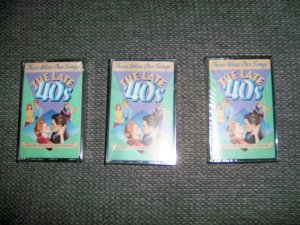 Cassettes These Were Our Songs 2 Sided Set Of 3 BNK1602