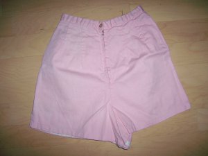 Misses Shorts Size 8 Pink w Front Zipper16"  Long BNK1613