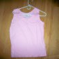 Ladies Tank Top Pink By Coral Bay Cotton Size 10  BNK1621