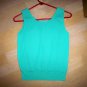 Ladies Tank Top Green Size 10  BNK1623