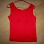 Ladies Red Tank Top Size 12 BNK1624