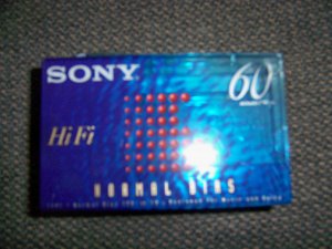 Cassette Sony HiFi 60 Minutes Ready To Record BNK1652