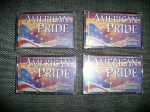 Cassettes Set Of Four "American Pride" BNK1654