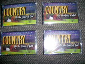Cassettes "Country By The Grace Of God"  4 Set BNK1659