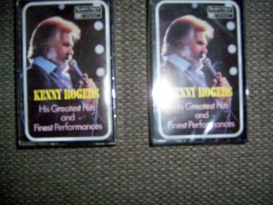 Cassettes "Kenny Rogers" Greatest Hits & Finest Preformances BNK1667