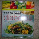 Eat To Beat Diabetes  Hardcover w Jacket  BNK1685