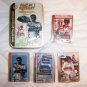 Dale Earnhardt Tin With Four Memorabil Cards  BNK1703