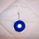 Key Chain Blue And Clear 2" With 2" Chain& Ring BNK1724